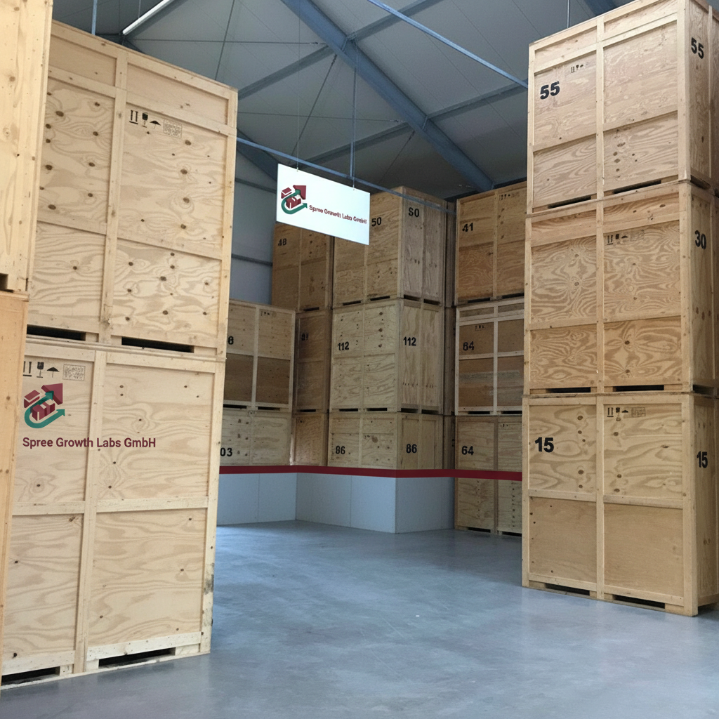 Möbellagerung Berlin - Holzkisten